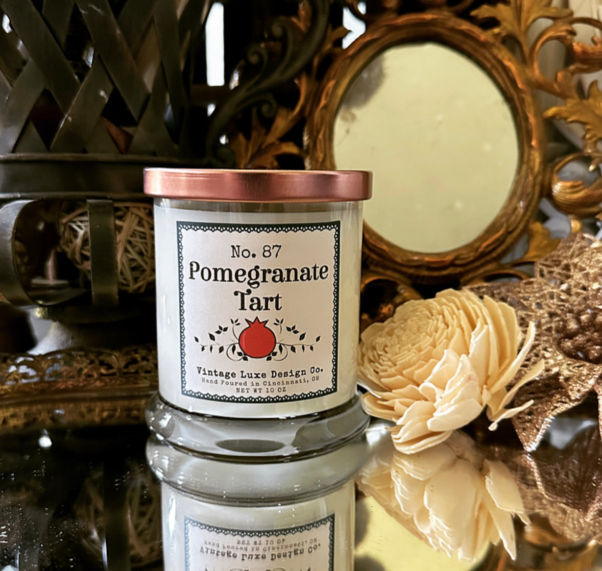 Pomegranate Tart 10 Oz. Soy Wax Candle