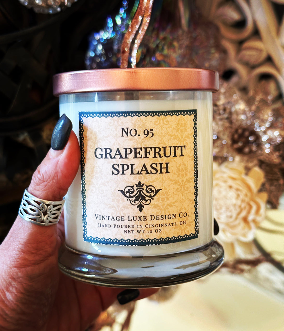 Grapefruit Splash 10 Oz. Spa Luxe Soy Wax Candle