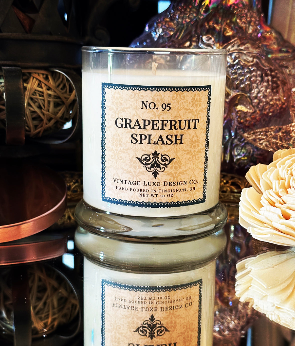 Grapefruit Splash 10 Oz. Spa Luxe Soy Wax Candle
