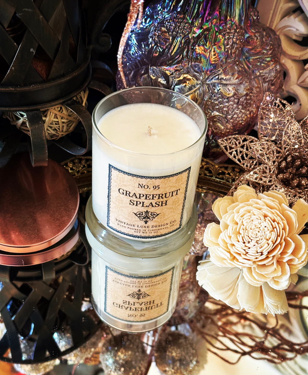 Grapefruit Splash 10 Oz. Spa Luxe Soy Wax Candle