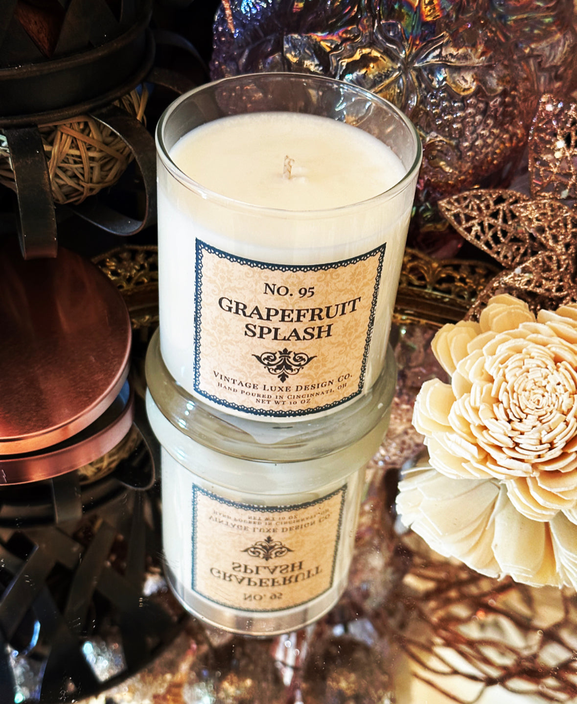 Grapefruit Splash 10 Oz. Spa Luxe Soy Wax Candle