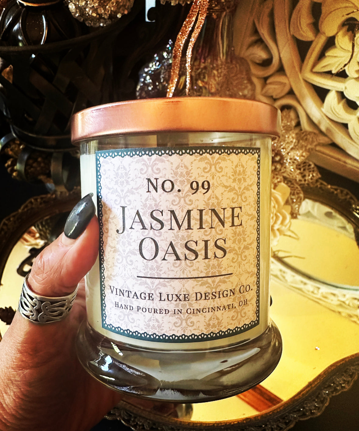 Jasmine Oasis 10 Oz. Spa Luxe Soy Wax Candle