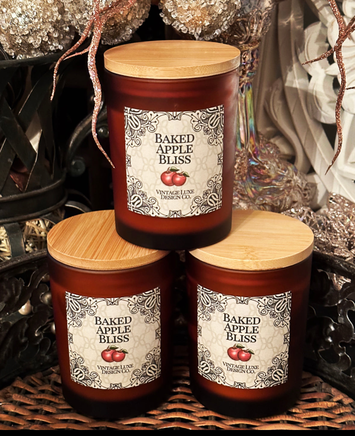 Baked Apple Bliss 10 Oz. Soy Wax Candle