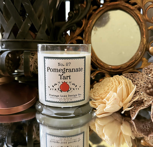 Pomegranate Tart 10 Oz. Soy Wax Candle