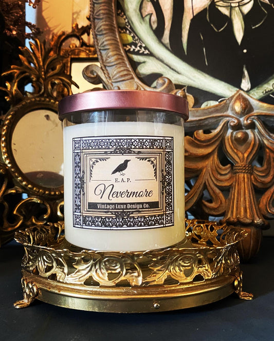 Edgar Allan Poe Nevermore 10 Oz. Luxury Soy Wax Candle