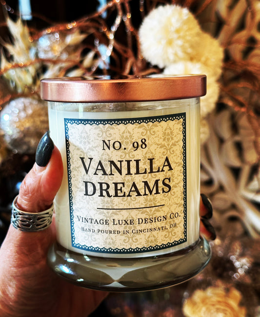 Vanilla Dreams 10 Oz. Spa Luxe Soy Wax Candle