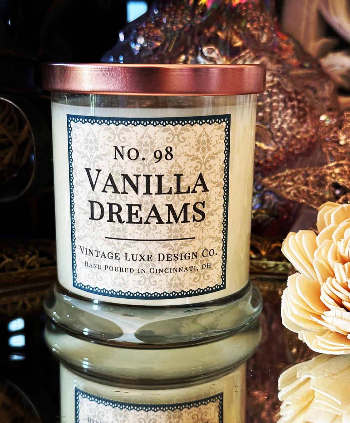 Vanilla Dreams 10 Oz. Spa Luxe Soy Wax Candle