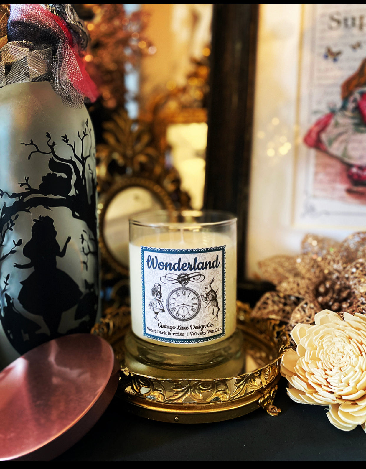 Love Spell Candle | Small Batch Soy | Mallory Candle Co