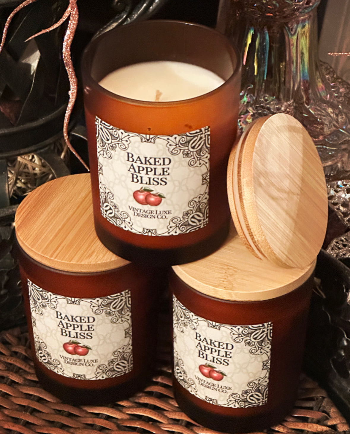 Baked Apple Bliss 10 Oz. Soy Wax Candle